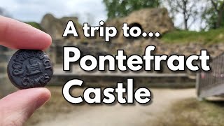 A Trip to Pontefract Castle and enjoying a Pontefract Cake [upl. by Ynavoj211]