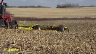 Degelman ProTill High Performance Tillage Cultivator  Corn Field [upl. by Llerdnam644]