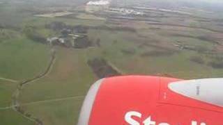 Landing Nottingham East Midlands Airport EMA [upl. by Mercuri]