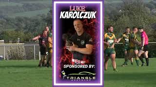 Luke Karolczuk try for Newsome Panthers v Moldgreen [upl. by Hilbert]