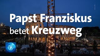 Papst Franziskus betet den Kreuzweg [upl. by Catt]