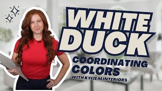 Sherwin Williams White Duck Colors that Coordinate With It [upl. by Isolde771]