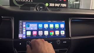 CarPlay full screen Porsche Netflix YouTube Paystore Officina Carkit [upl. by Esilec]