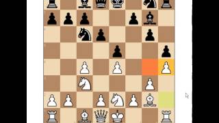 Chess Lesson  English opening Botvinnik system 6h5 [upl. by Astri]