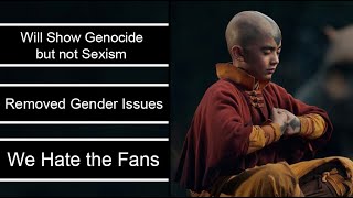 Netflix Removed quotGender Issuesquot and They Hate The Fans of Avatar The Last Airbender Cartoon [upl. by Anaytat903]