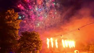 Epic May Ball Fireworks at Trinity College Cambridge 2024 [upl. by Dulcea420]