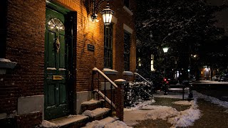 Cozy Vintage Vibes Oldies Music for a Snowy Night by the Fireplace [upl. by Melany]