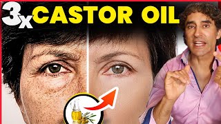 CASTOR OIL FOR YOUR FACE  Natures Botox [upl. by Saxen]