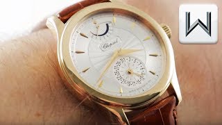 Chopard LUC Quattro 9Day Chronometer 161863 Luxury Watch Review [upl. by Franciscka752]