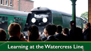 Education Visits at The Watercress Line [upl. by Eilema]