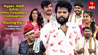 Hyper AadiRithu Chowdary Azhar amp Paradesi Hilarious Comedy Skits  Jabardasth  ETV [upl. by Magulac]