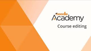 Course editing in Moodle 45 [upl. by Mahla930]