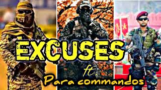 🔥Excuses FtPara Commando 😱Excuses edit  Ap Dhillon🔥 para commandos statusparacommandoexcuses [upl. by Anastatius]