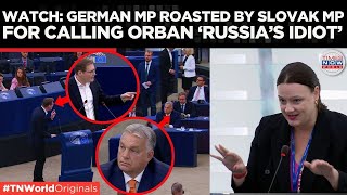 EU Parliament Split MEPs Divided Over Hungarys Presidency and Orbans Leadership  Times Now World [upl. by Retniw]