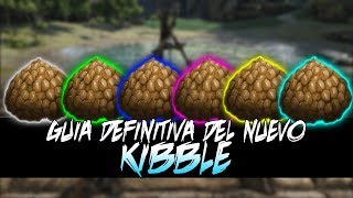 GUIA DEFINITIVA DEL NUEVO KIBBLE  RECETAS Y A QUE DINOS GUSTA  Ark Survival Evolved  PlayiNkZ [upl. by Notsreik]