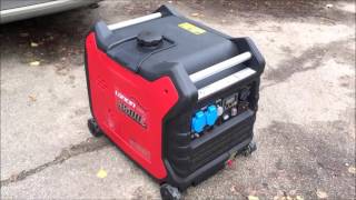 Loncin 3500i Petrol Generator In Use [upl. by Jordon784]