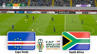 🔴CAPE VERDE vs SOUTH AFRICA LIVE 3 February 2024 ⚽ QUARTER FINAL AFRICA CUP of NATIONS 2023 Gameplay [upl. by Donnenfeld]