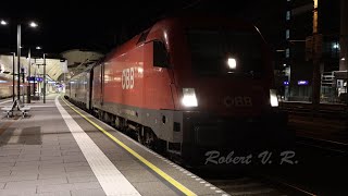 ÖBB Nightjet NJ467 departing Salzburg Hbf 2023 [upl. by Bil]