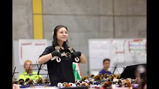 Sway  Solo Handbell by Kontharos Yok in 21st International Handbell Symposium Hamamatsu Japan [upl. by Pelpel582]