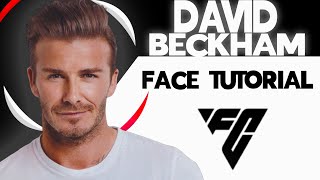 EAFC 25 How To Create DAVID BECKHAM Face Advanced Sculpt Tutorial [upl. by Etienne]