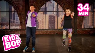 34 Minutes of KIDZ BOP Dance Along Videos [upl. by Erialc]