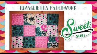 🍽️ Tovaglietta per la colazione  Patchwork facile  Tutorial  Tovaglietta americana [upl. by Ralip]