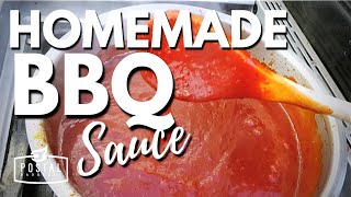 Easy Barbecue Sauce Recipe  The Best Homemade BBQ Sauce ever [upl. by Johan69]