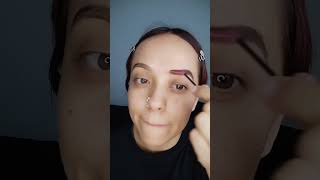 🤎cejas paso a paso🤎 cejaspasoapaso tutorialdecejas viralvideo [upl. by Elyc]