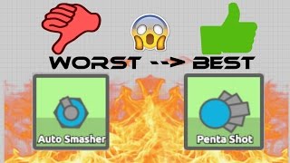 Diepio  Ranking the ClassesUpgrades from Worst to Best  2017 [upl. by Jezrdna]