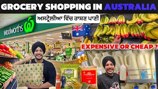 Grocery Shopping In Australia vs Canada 🇦🇺😱 Expensive or Cheap  Coles  Woolworth Aldi [upl. by Ennahoj]