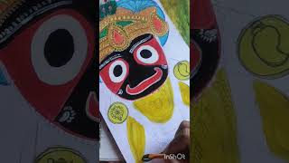 Jagannath drawing 🙏🙏 plese subscribe my channel 🙏🥰 jay jagannath [upl. by Nahgrom]