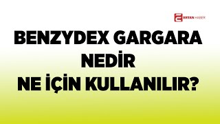 Benzydex Gargara ve Sprey Nedir Ağız kokusuna iyi gelir mi [upl. by Lorusso]