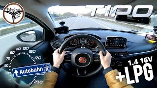 2019 Fiat Tipo 14 95 KM  VMAX Próba autostradowa [upl. by Hayikat757]