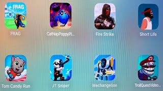 FRAG Pro ShooterFire StrikeShort LifeTalking Tom Candy RunMechangelion [upl. by Trixy]