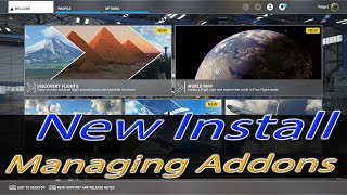 MSFS Addons And How To Manage Them [upl. by Margreta]