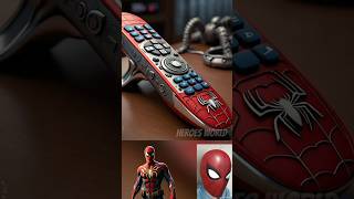 Superheroes but Remote 😱🔥 marvel vs DC marvel avengers comicbookcharacters shorts dcvsmarvel [upl. by Melan]