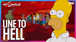 Homer Goes To Hell  The Simpsons [upl. by Hyacinth]