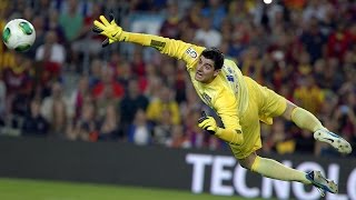 Thibaut Courtois 2014 ► Worlds Best Goalkeeper ►HIGHER Best saves [upl. by Anial]