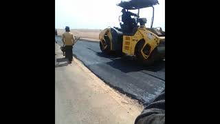 Asphalt paving process and procedure  Civil Engineering [upl. by Ephram]