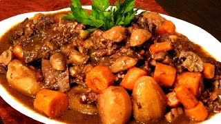 Boeuf Bourguignon Beef Bourguignon © [upl. by Brand]