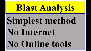 Blast analysis in Unpublished or Published Genome [upl. by Pasquale997]