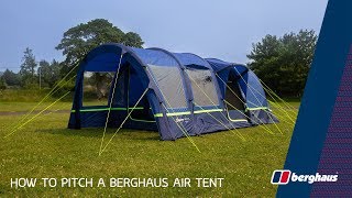 How To Pitch A Berghaus Air Tent [upl. by Lillywhite]