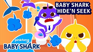 🎸NEW The Rock Star Shark Family is Missing  Baby Shark Hide and Seek  Baby Shark Official [upl. by Asset730]