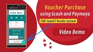 Voucher Purchase via GCAsh for JuanFi vendo system [upl. by Wyck873]