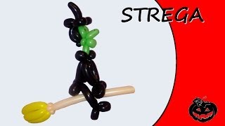 Palloncini modellabili  La Strega  Speciale Halloween [upl. by Alitta]