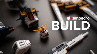 Nu Gundam RG  A very satisfying hobby  Beat Building a Gunpla ASMR [upl. by Kaitlin]