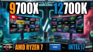 9700X vs 12700K Benchmarks  Tested in Games and Applications [upl. by Oiramat]