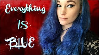 Dying My Hair Blue  LORÉAL COLORISTA  REVIEW [upl. by Timon182]