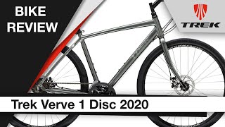 Trek Verve 1 Disc 2020 bike review [upl. by Roinuj11]