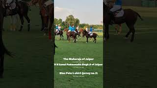 H H Sawai Padmanabh Singh ji of Jaipur MaharajaofJaipur PoloClubJaipur uspolo jaipurnews jaipur [upl. by Zed]